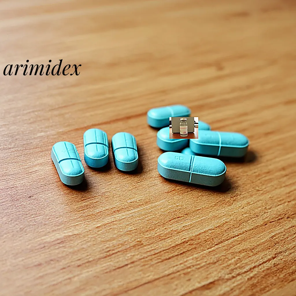 Arimidex es con receta